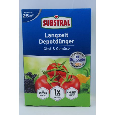 Substral Osmocote hosszú hatású Gyümölcs-Zöldség 750 g