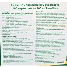 Substral műtrágya hosszú hatású Gyeptrágya 2 kg