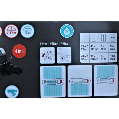 GARDENA Négyszögesőztető AquaCount GE18354-20