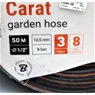 Locsoló tömlő carat-fekete 1/2” 50m
