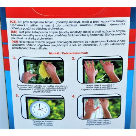 Bros szúnyogháló ablakra