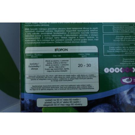 Biopon áfonya műtrágya 1 kg