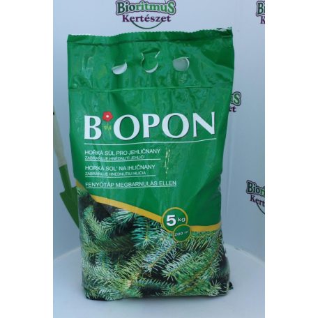 Biopon Fenyőtáp barnulás ellen 5 kg