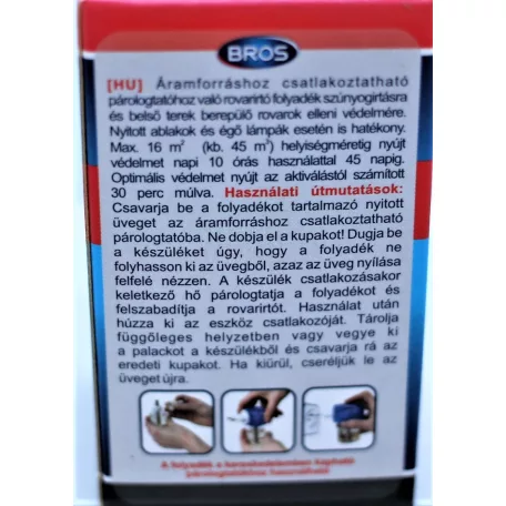 Bros Szúnyog riasztó pu./sens/ gyerek 50 ml
