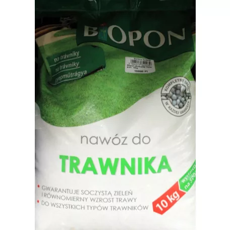 Biopon növénytáp gyep granulátum 10kg
