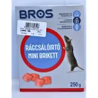 Bros rágcsálóirtó mini brikett 250 g