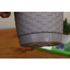 13 cm-es VIRÁGCSERÉP 145 RATOLLA ROUND -MOKKA