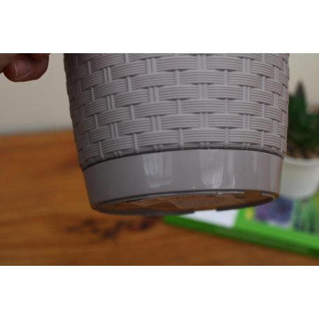 13 cm-es VIRÁGCSERÉP 145 RATOLLA ROUND -MOKKA