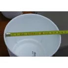 15 cm-es VIRÁGCSERÉP 165 RATOLLA ROUND -FEHÉR