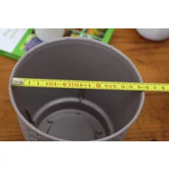 15 cm-es VIRÁGCSERÉP 165 RATOLLA ROUND -MOKKA