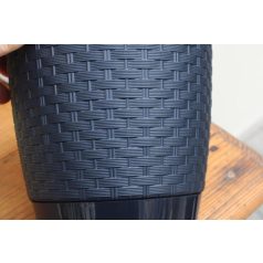 18 cm-es VIRÁGCSERÉP 190 RATOLLA ROUND -ANTRACIT