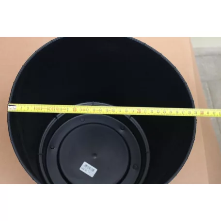 29 cm-es VIRÁGCSERÉP 300 RATOLLA ROUND -ANTRACIT