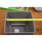 13 cm-es VIRÁGCSERÉP 145 NÉGYSZÖG RATOLLA SQUARE - MOKKA