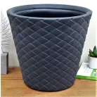 29 cm-es VIRÁGCSERÉP 350 MATUBA - ANTRACIT