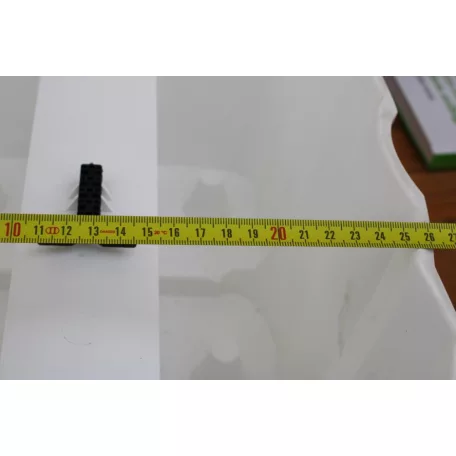 56 cm-es korlátláda Prosperplast DCRO600 fehér