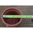 8 cm-es Cserép terracotta