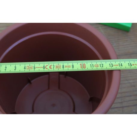 13 cm-es Cserép terracotta