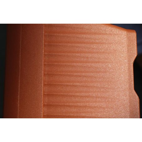 13 cm-es Szögletes cserép terracotta