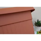 25 cm-es VIRÁGCSERÉP 30 TERRA NÉGYSZÖG-TERRAKOTTA