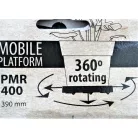 38 cm-es MOBIL KEREK ALÁTÉT 400 PLATFORM ROUND - ANTRACIT