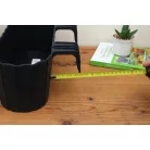 38 x 13 cm-es KORLÁTLÁDA 400 BOARDEE -ANTRACIT