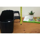 38 x 13 cm-es KORLÁTLÁDA 400 BOARDEE -ANTRACIT