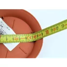 7 cm-es VIRÁGCSERÉP ALÁTÉT 09 PLASTICA - TERRAKOTTA
