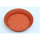 8 cm-es VIRÁGCSERÉP ALÁTÉT PLASTICA - TERRAKOTTA