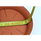 10 cm-es VIRÁGCSERÉP ALÁTÉT PLASTICA - TERRAKOTTA
