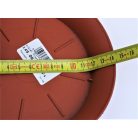 11 cm-es VIRÁGCSERÉP ALÁTÉT PLASTICA - TERRAKOTTA