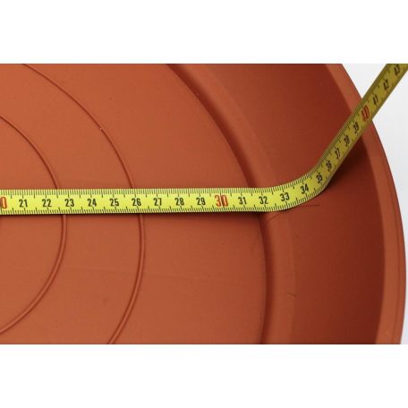 31 cm-es VIRÁGCSERÉP ALÁTÉT 41 TERRA - TERRAKOTTA