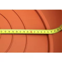 34 cm-es VIRÁGCSERÉP ALÁTÉT TERRA - TERRAKOTTA