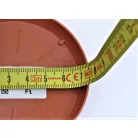 7 cm-es VIRÁGCSERÉP ALÁTÉT 0 TERRA - TERRAKOTTA
