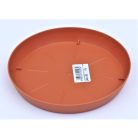 12 cm-es VIRÁGCSERÉP ALÁTÉT 3 TERRA - TERRAKOTTA