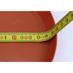 14 cm-es VIRÁGCSERÉP ALÁTÉT 4 TERRA - TERRAKOTTA