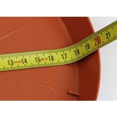 18 cm-es VIRÁGCSERÉP ALÁTÉT 5 TERRA - TERRAKOTTA