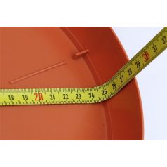 24 cm-es VIRÁGCSERÉP ALÁTÉT 7 TERRA - TERRAKOTTA