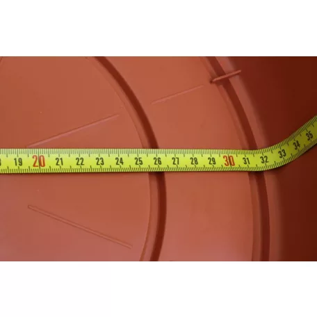 31 cm-es VIRÁGCSERÉP ALÁTÉT TERRA - TERRAKOTTA