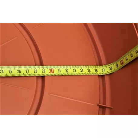 37 cm-es VIRÁGCSERÉP ALÁTÉT TERRA - TERRAKOTTA