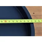 26 cm-es MOBIL VIRÁGCSERÉP ALÁTÉT PEREMES KEREK 300 -ANTRACIT