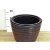 29 cm-es VIRÁGCSERÉP MAZE - ANTRACIT