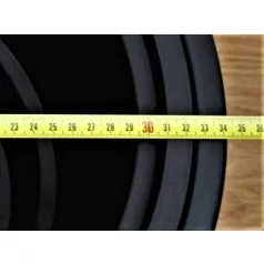 29 cm-es VIRÁGCSERÉP HEOS -ANTRACIT