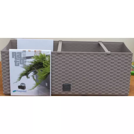 50 x 19 cm-es BALKONLÁDA 500 RATO CASE 2IN1 - MOKKA