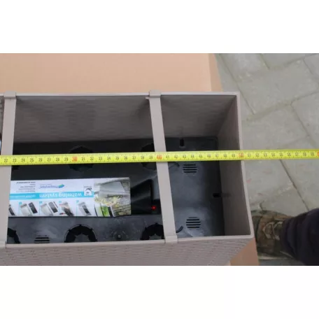 50 x 19 cm-es BALKONLÁDA 500 RATO CASE 2IN1 - MOKKA