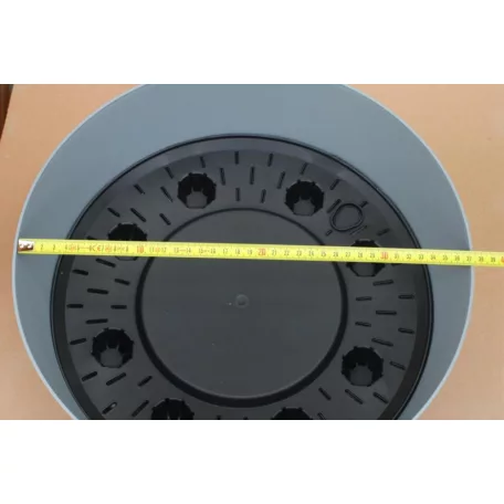 37 cm-es VIRÁGCSERÉP 400L GRACIA ALACSONY - SZÜRKE