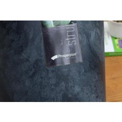 24 cm-es VIRÁGCSERÉP 250E URBI ROUND LOW EFFECT-ANTRACIT