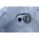 29 cm-es VIRÁGCSERÉP 300E URBI ROUND LOW EFFECT - ANTRACIT