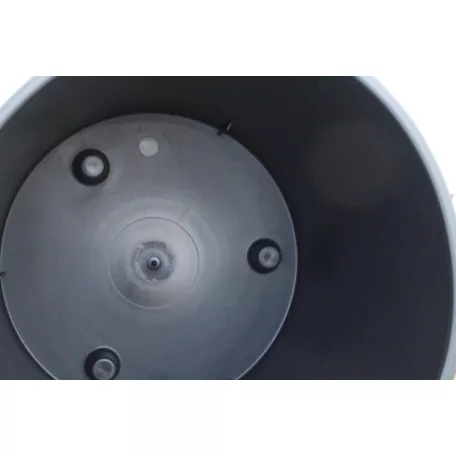 29 cm-es VIRÁGCSERÉP 300 URBI ROUND LOW - ANTRACIT
