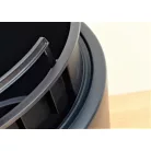 32 cm-es VIRÁGCSERÉP HEOS -ANTRACIT