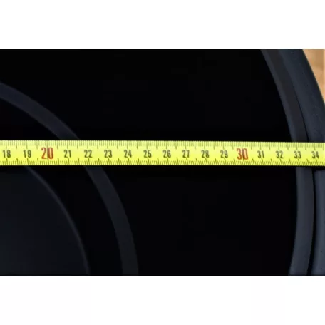 32 cm-es VIRÁGCSERÉP HEOS -ANTRACIT